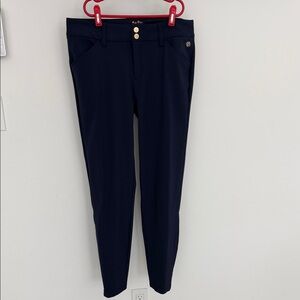 Lilly Pulitzer navy luxletic pants size 6